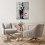 Wallity Cuadro Decorativo Banksy UV-506 45 x 65 cm